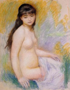 皮埃爾 奧古斯特 雷諾阿 Seated Bather